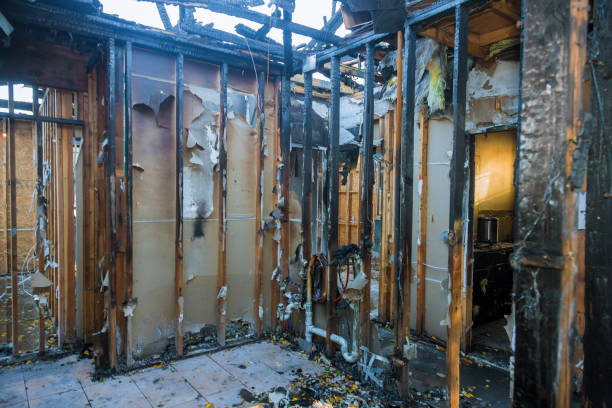Professional Soot Cleanup technician working in Rush City, MN